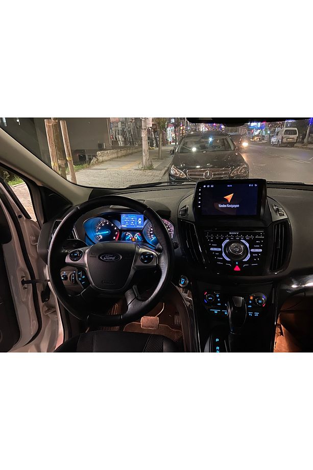 FORD KUGA CMAX ANDROİD CARPLAY MULTİMEDYA 4 RAM 64 HAF. QLED AHD KAMERA - 3
