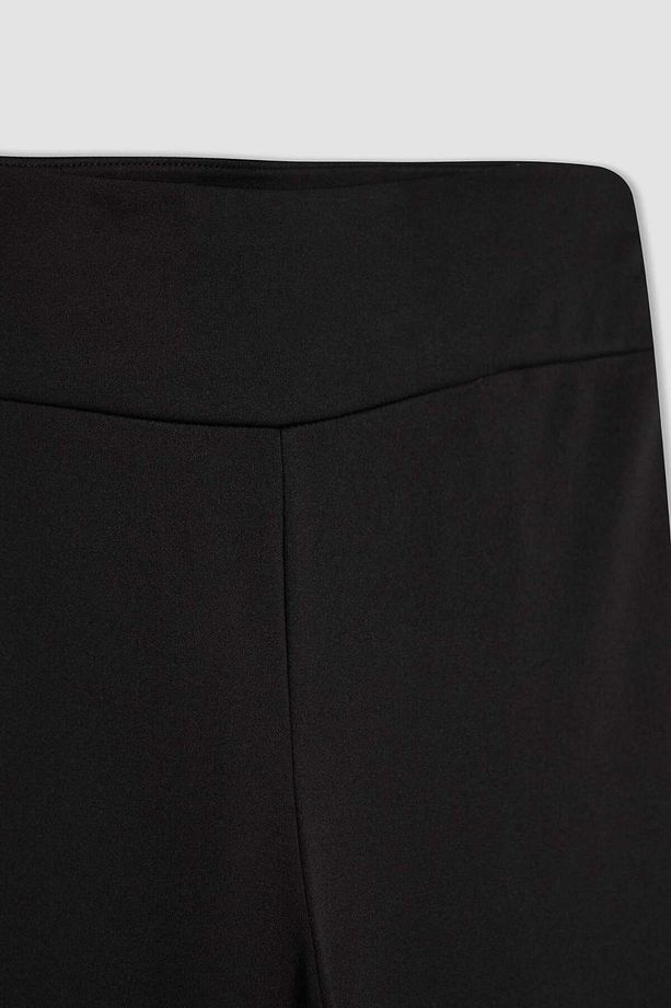 Fit Geniş Paça Skuba Dalgıç Kumaş Eşofman Altı - 7