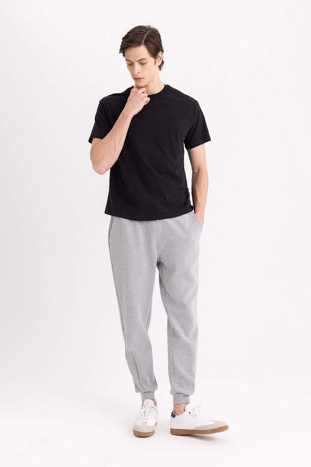 Slim Fit Basic Jogger Eşofman Altı - 2