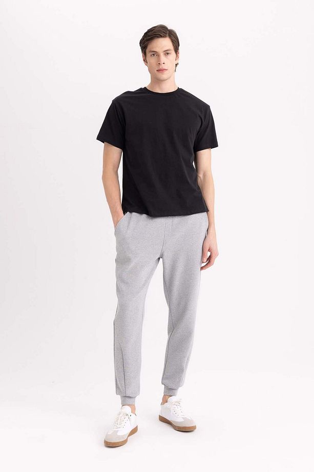Slim Fit Basic Jogger Eşofman Altı - 1