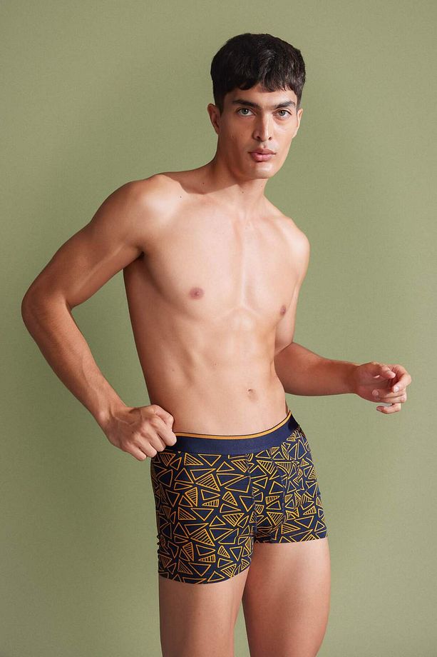 Regular Fit 3'lü Boxer - 2