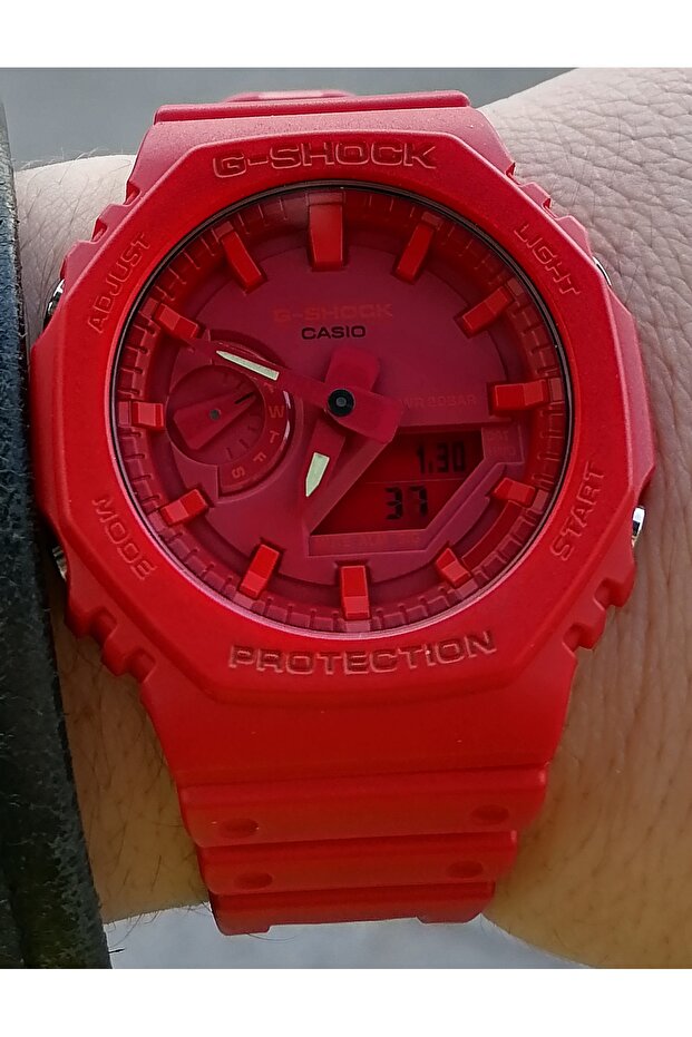 G-SHOCK GA-2100-4ADR Men's Wristwatch - Stylish and Functional Design
