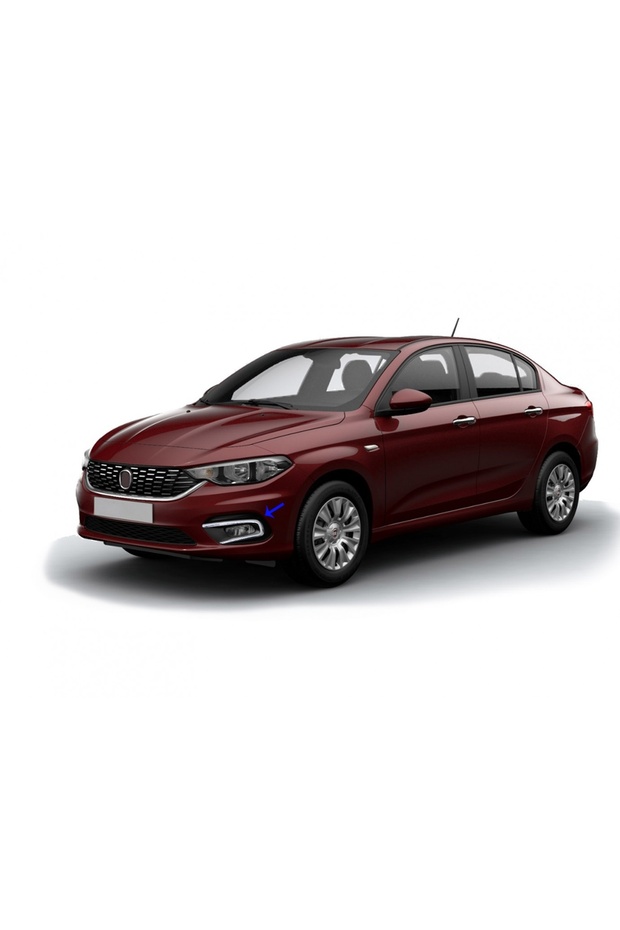 Fiat Egea 2015 Ve Üzeri Krom Sis Farı Çerçevesi 2 Parça P.çelik - 3