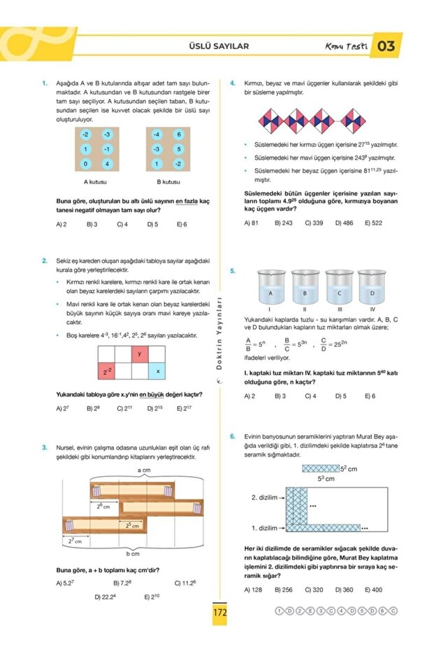 Doktrin Sıfırdan Sonsuza Tyt Matematik Soru Bankası - 3