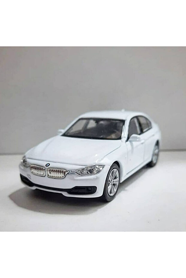 1.36 Scale Welly Brand Licensed Bmw 335I F30 White Color 12 cm Model Metal Car