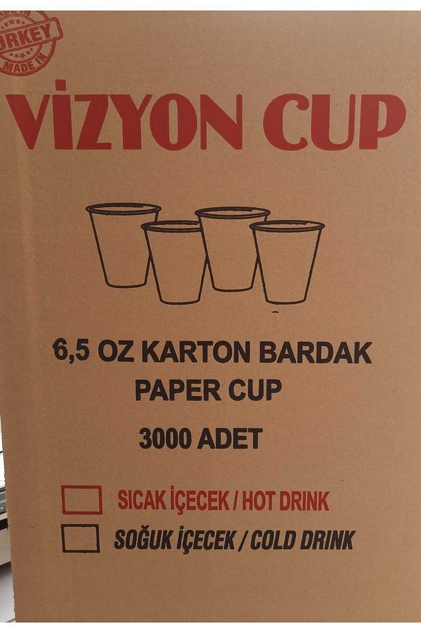 Karton Bardak 6.5 Oz 3000 Adet - 5