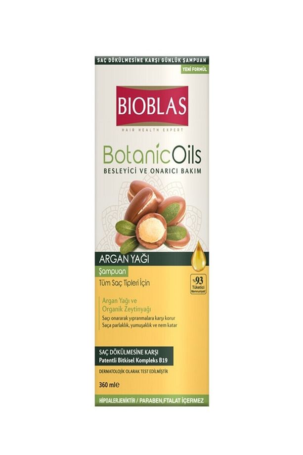 Botanic Oils Besleyici ve Onarıcı Bakım Arğan Yağı Şampuan 360ML - 3