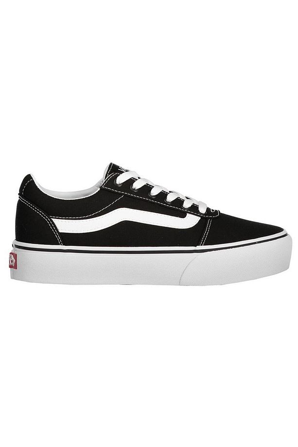 Wm Ward Platform Kadın Siyah Sneaker - 1