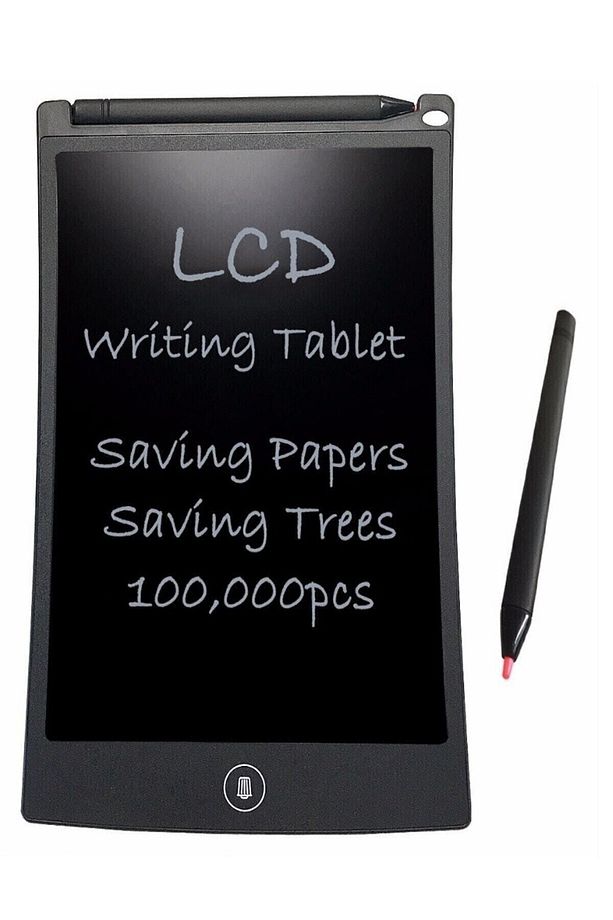 Writing Tablet Lcd 8.5 Inç Dijital Kalemli Çizim Yazı Tahtası Grafik Not Yazma Eğitim Tableti - 3