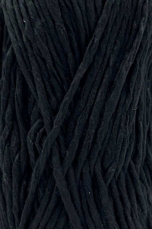 Premium Softee Raffia Yumuşak Rafya İpi Kağıt İpi El Örgü İpi Hobi İpi Supla İpi Çanta İpi Siyah - 2
