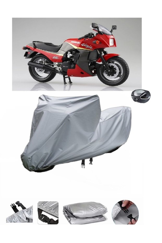 Kawasaki GPZ 900 R Motorcycle Cover Compatible with Rear Bag