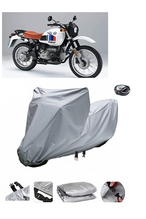 BMW R 80 GS Motorcycle Cover Compatible with Rear Bag