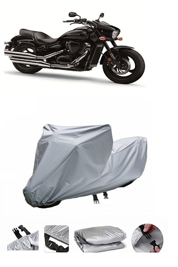 Suzuki Vz 800 Intruder M800 Waterproof Motorcycle Tarpaulin Backpack Compatible