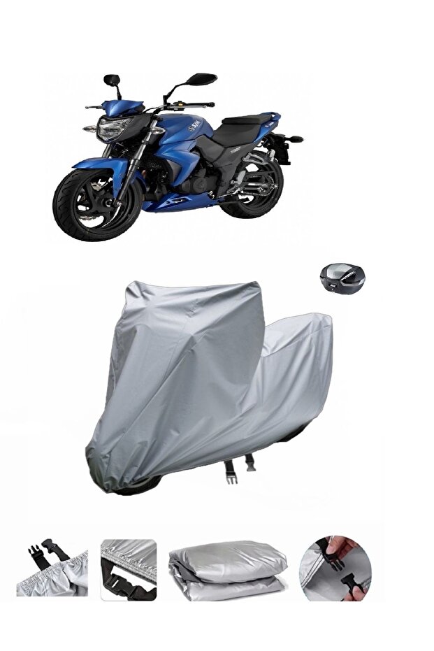 Sym Wolf SB 250 Ni Motorcycle - Back Bag Compatible