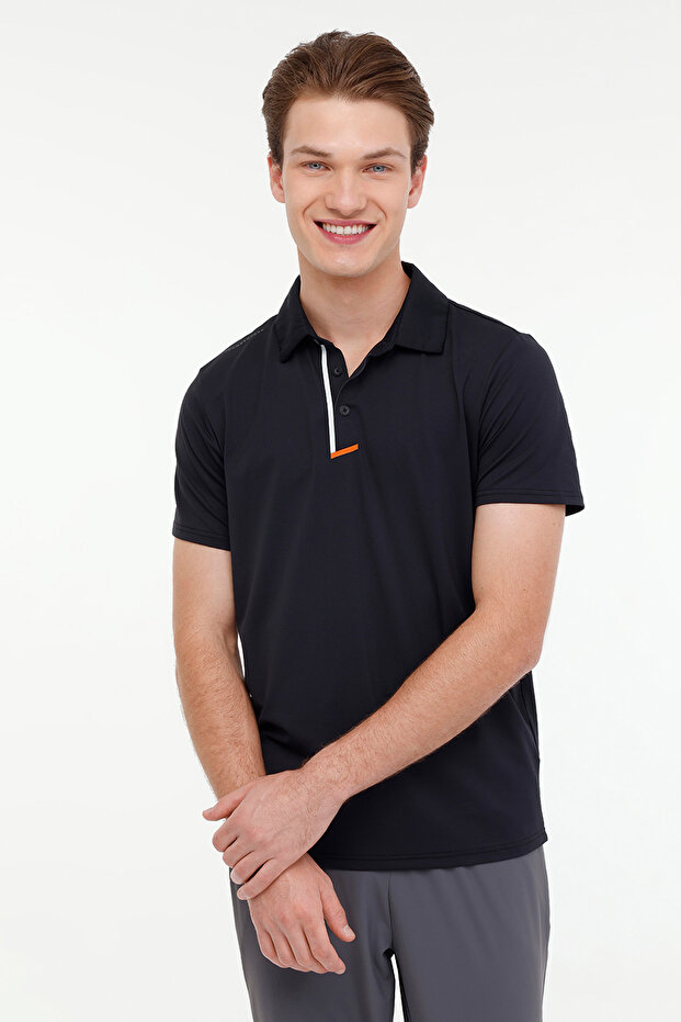 ML TIM 12ELG1006 4FX - Men's Black Short Sleeve T-Shirt