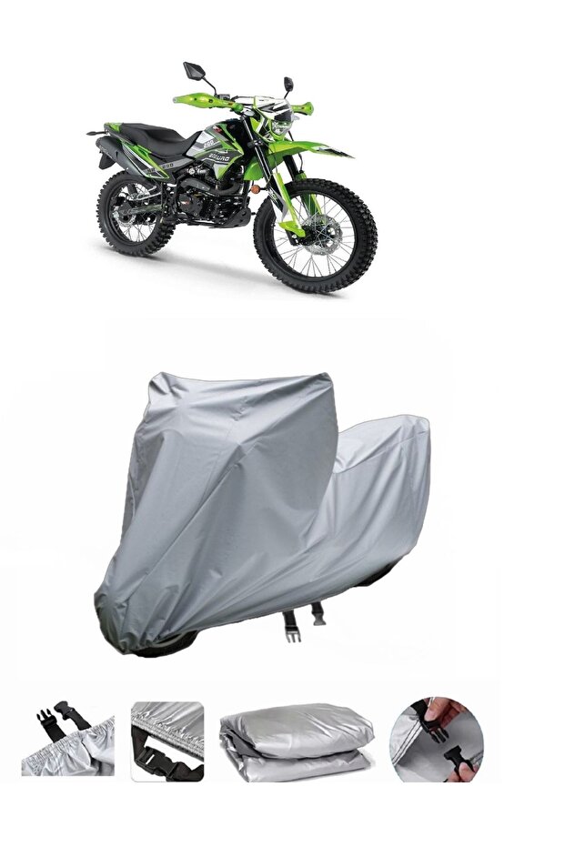 RKS NR200 Motorcycle Cover is not compatible with rear Bag .