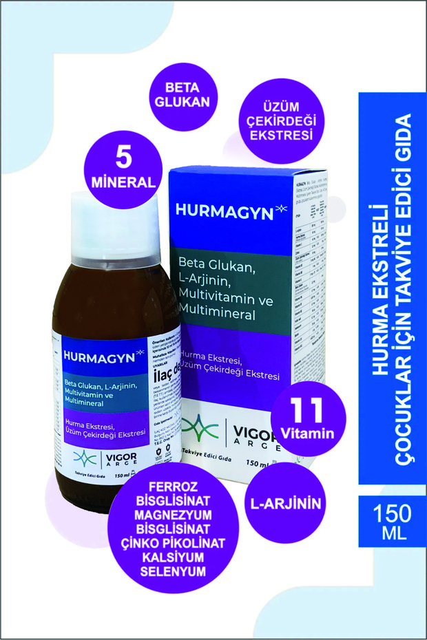 Hurmagyn Hurma Ekstreli 150ml Şurup - 1