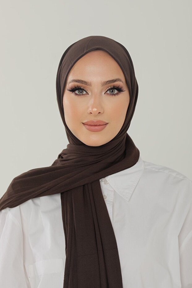 Bitter Luxury Combed Cotton Shawl - Women's Hijab Jersey Hijab Lycra