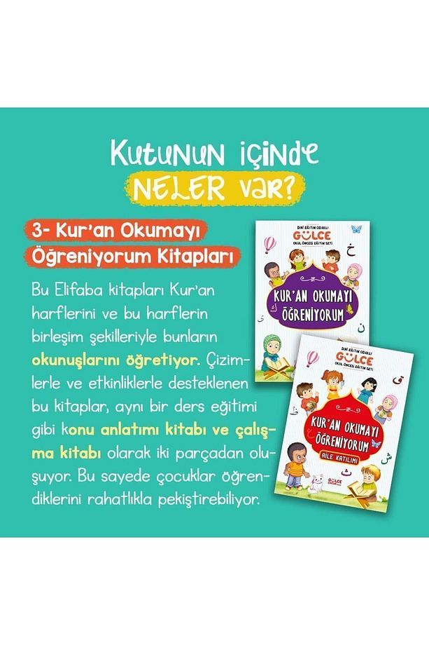 Dini Eğitim Odaklı Timaş Okul Öncesi Eğitim Seti - Asuman Kılıç - 2