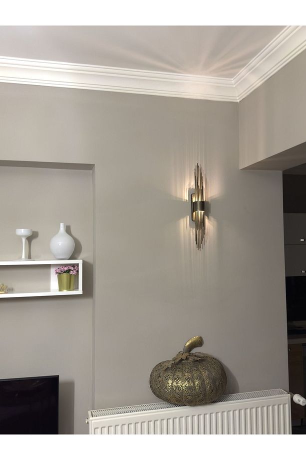 Pilli Duvar Aplik, Pilli Duvar Aplik Aydınlatma eskitme Led Duvar Lambası WH-1085 - 7