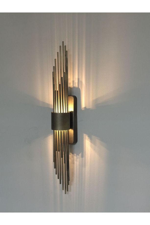 Pilli Duvar Aplik, Pilli Duvar Aplik Aydınlatma eskitme Led Duvar Lambası WH-1085 - 2
