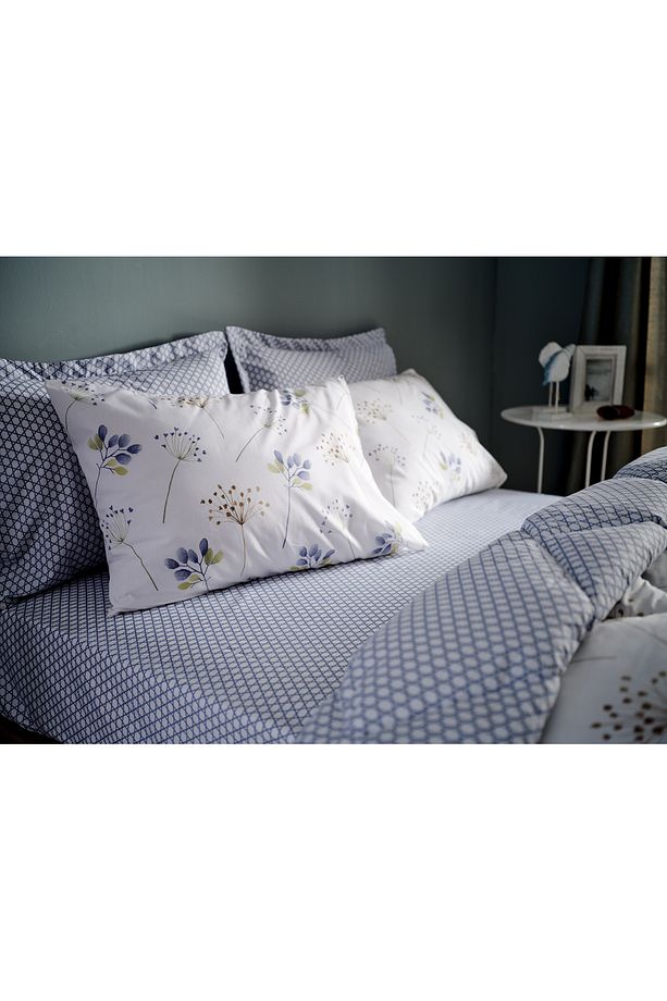 Flourish Easy Cotton Tek Kişilik Comforter Set - Krem - 7