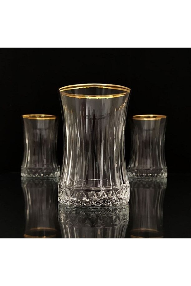 Elysia Gold Çay Bardağı 12 Li - 2
