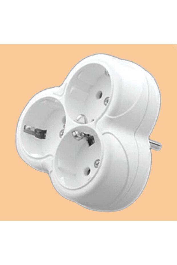 Golyat 3-Piece Group Socket Plug Socket Grounded Multiple Coupler Wireless Triangle - 4
