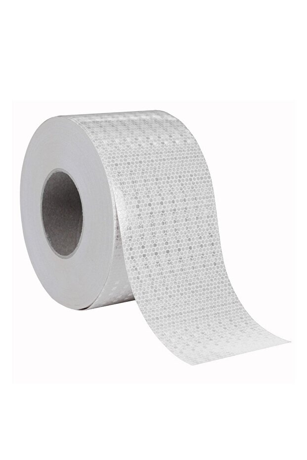 46 Meters Reflective Reflective Highlighter Strip Tape Reflective Warning Tape 10 Cm White