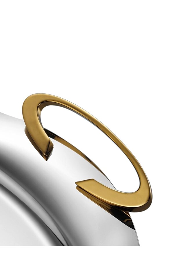 Amor Tea and Serving Tray (Gold) Steel