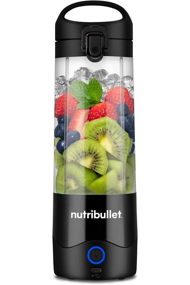 Hafif Taşınabilir Mini Blender, USB-C Şarjlı, Siyah - 1