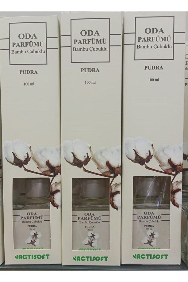 Oda Kokusu Bambu Çubuklu 100 Ml 3 Lü Paket Pudra - 1