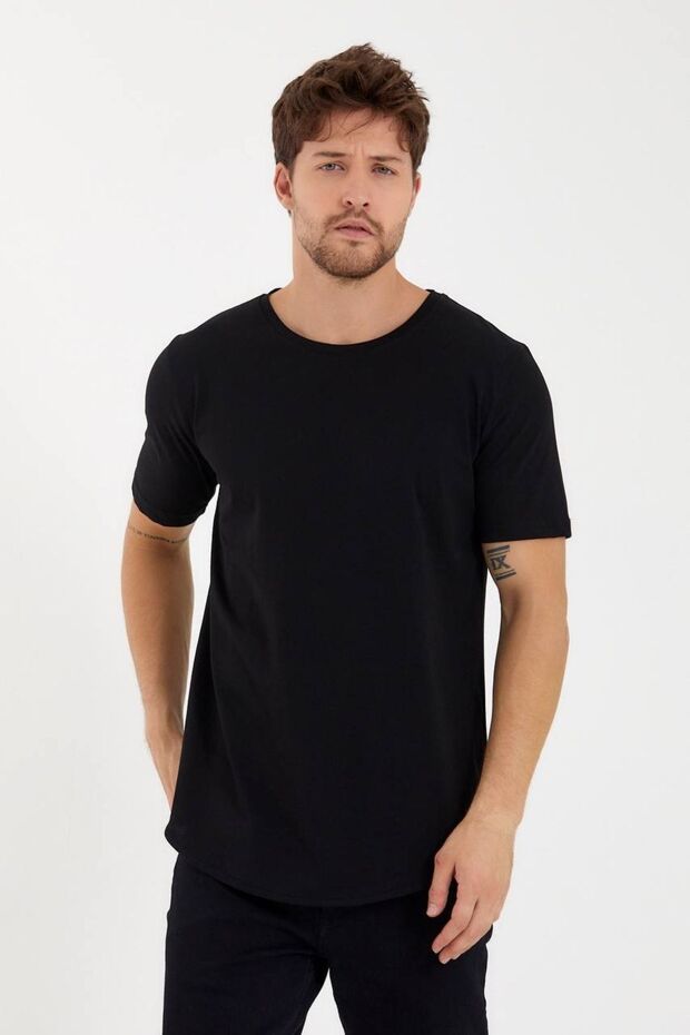 Standart Kesim Unisex Basic T-shirt - 1