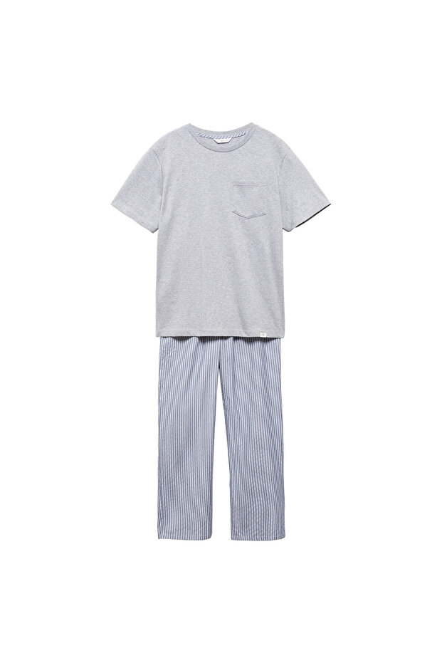 Gray Boy Pajama Set 57975798 - 2