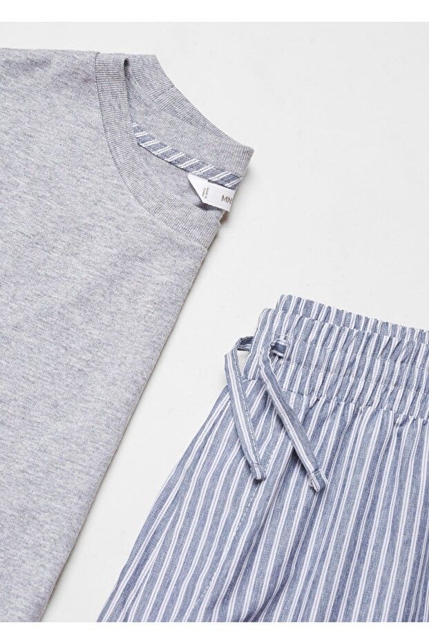 Gray Boy Pajama Set 57975798 - 5