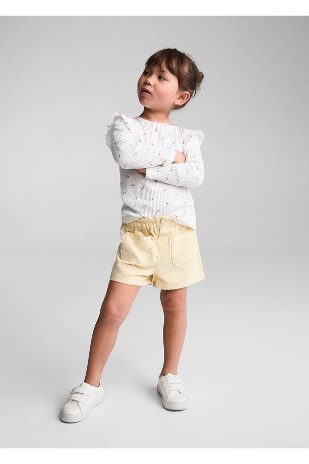Pastel Sari Kız Bebek Şort & Bermuda 67056007 - 2