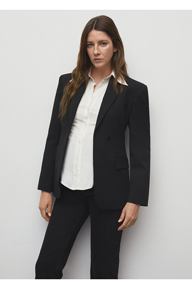 Siyah Denim Kadın  Jeans 67100689 - 1