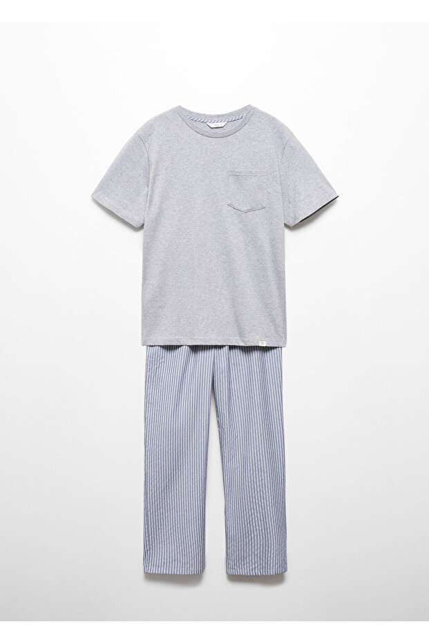 Gray Boy Pajama Set 57975798 - 1