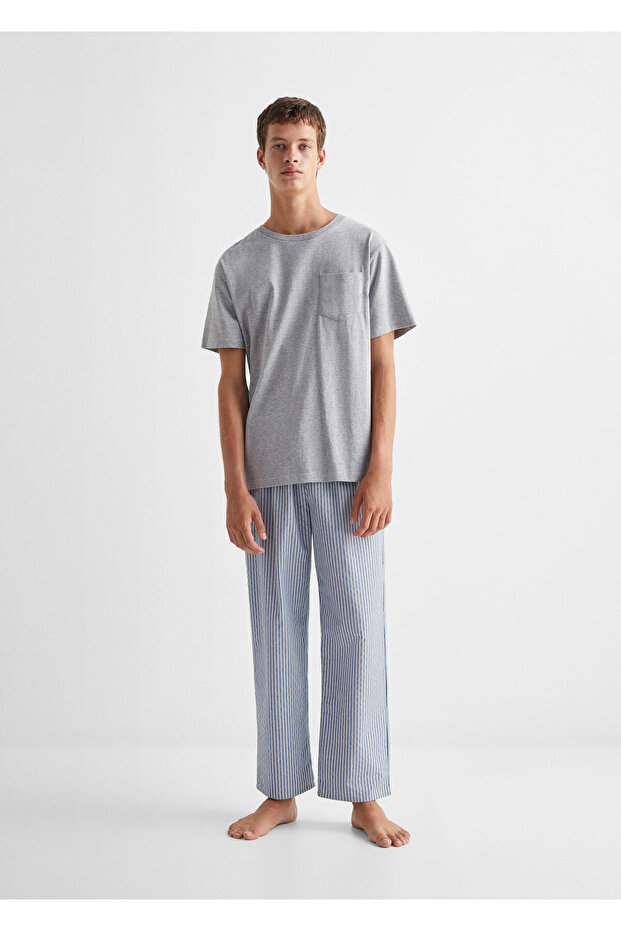 Gray Boy Pajama Set 57975798 - 7
