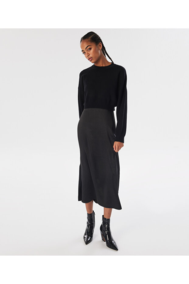 Black Midi Dress