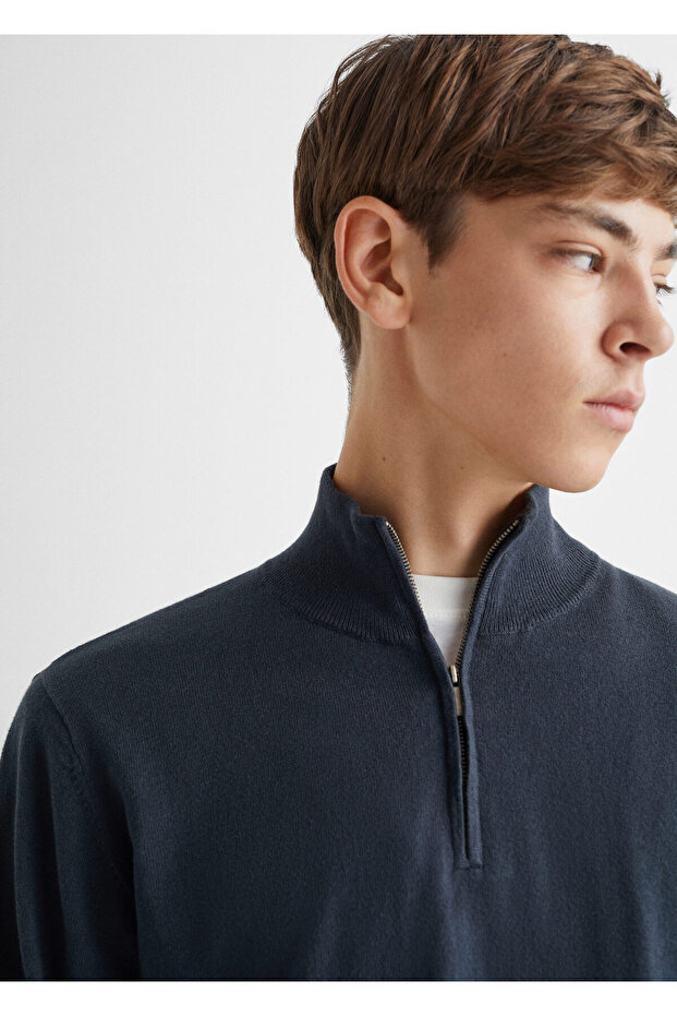 Lacivert Kazak 57024018 - 5