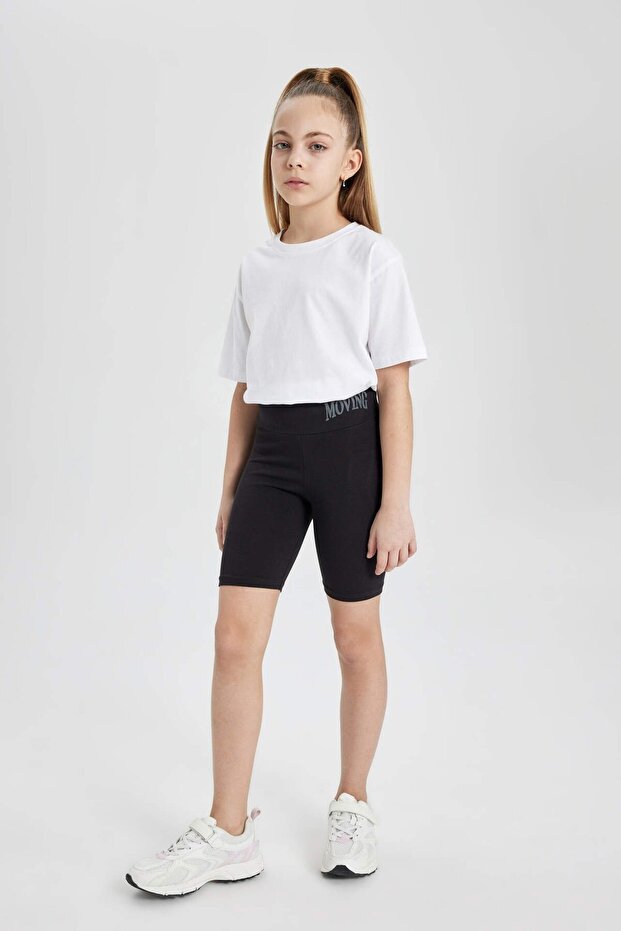 Biker Leggings for Girls B0843A823Hs