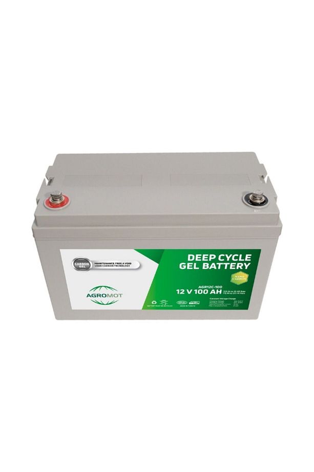12V 100Ah Deep Cycle Nano Carbon Jel Akü - 3