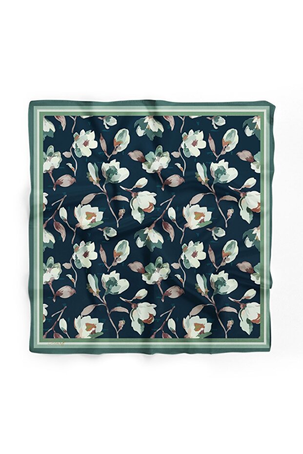 ÇİÇEK DESENLİ FULAR - 1