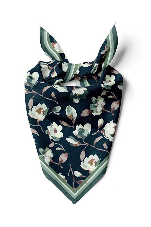 ÇİÇEK DESENLİ FULAR - 3