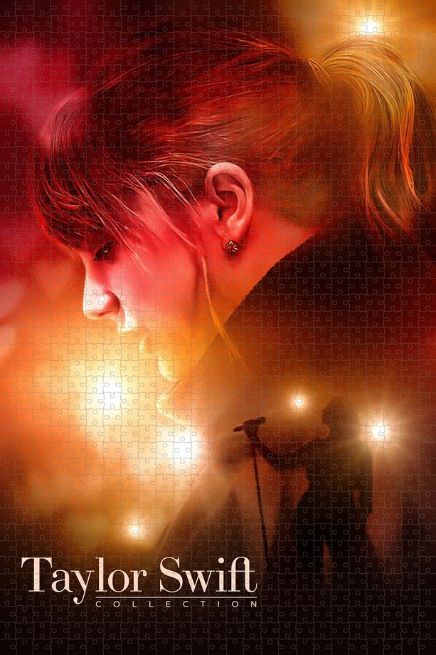 Taylor Swift (Sound) Film Posterinin 1000 Parça Puzzle Yapbozu - 1