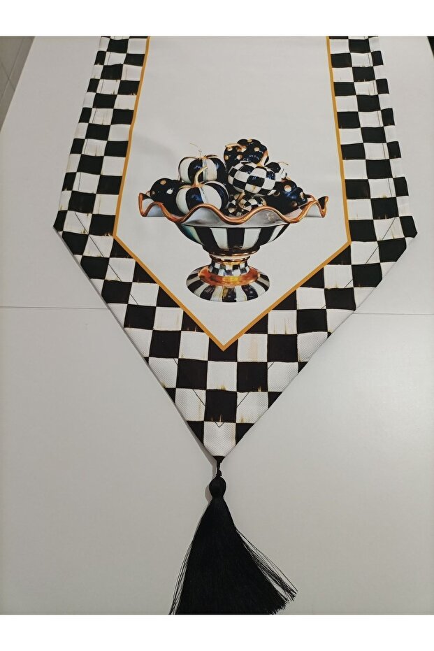 Dama Desenli Runner - 2