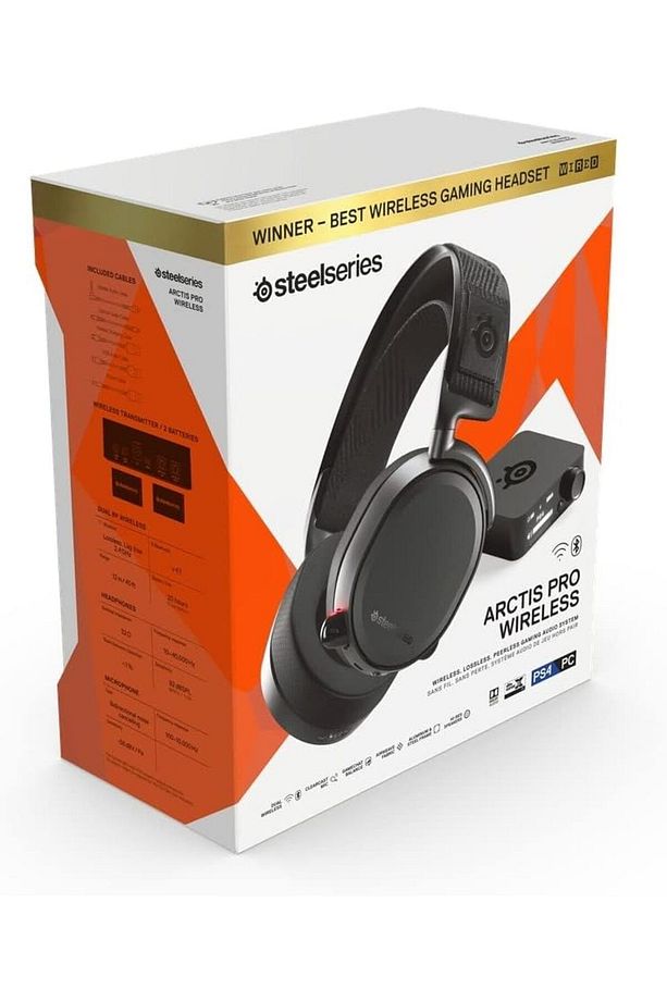 Arctis Pro Wireless Gaming Kulaklık- High Fidelity Audio - Bluetooth - Pc, Ps4, Ps5 Uyumlu - Siyah - 7