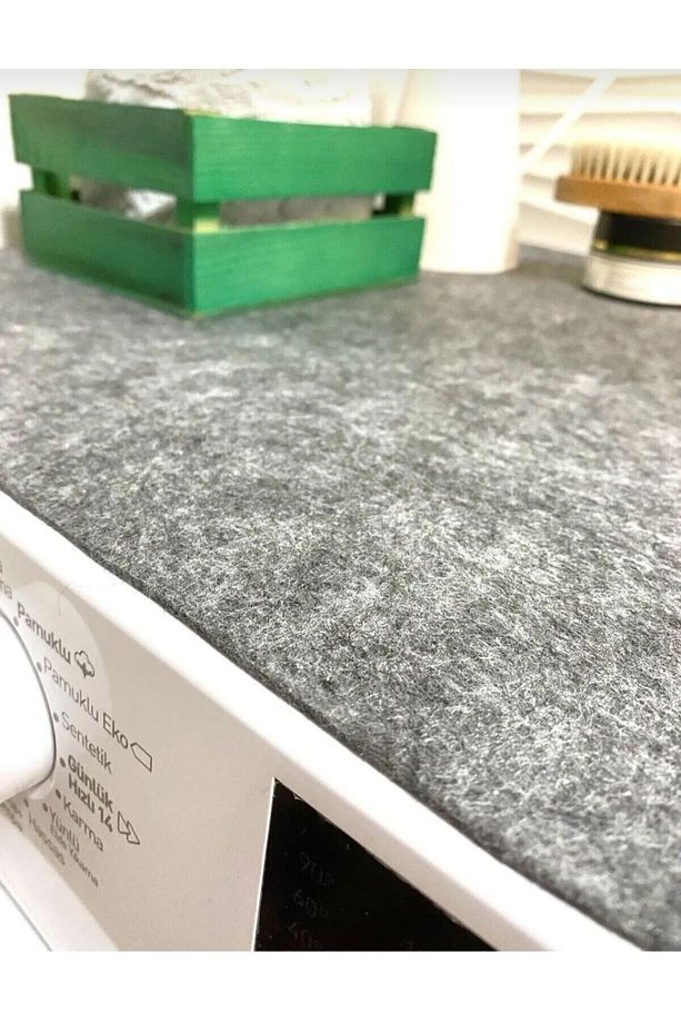 KEÇE ÇAMAŞIR  MAKİNA ÖRTÜSÜ &PAD  60*60 CM  KALIN KALİTELİ - 1