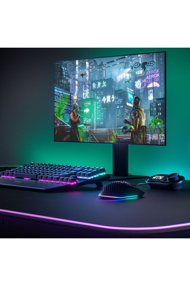 Aerox 3 Wireless Onyx Kablosuz Gaming Mouse - Siyah - 8